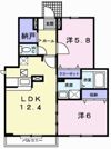 カルフールAの間取り画像