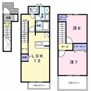 カルフールAの間取り画像