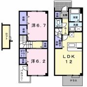 レジデンス ファミリア Cの間取り画像