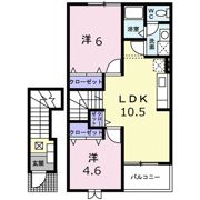 ボニータ テラの間取り画像