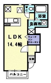 ハーモニー・エスの間取り画像