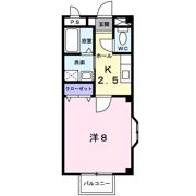 ヴィル クラージュの間取り画像
