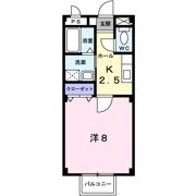 ヴィル クラージュの間取り画像