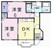 メゾン・ソレイユAの間取り画像