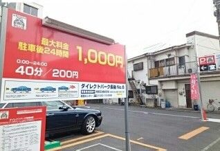 近くのコインパーキングまで120m（徒歩2分）