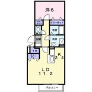 ジェルメ松陰の間取り画像