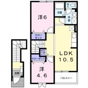 アーバンレジデンスOKABEの間取り画像