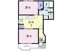 カルム・コリーヌⅡの間取り画像