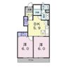 ソレイユ・Bの間取り画像