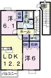 プラシード・カーサⅡの間取り画像