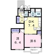 ヤマトハイツCの間取り画像