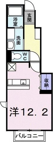 ヴィーゼの間取り画像