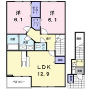 ポンピエールの間取り画像