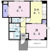 メープル ハイムの間取り画像