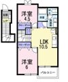 フラワーヒル Bの間取り画像