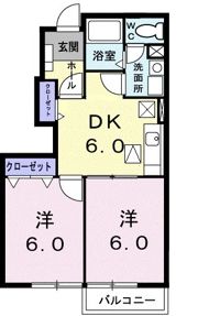 フロント湘南の間取り画像