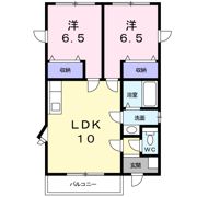 リヴィエールBの間取り画像