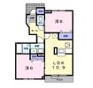ソレアード Bの間取り画像