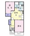 ベルアンジュの間取り画像