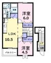 ベルアンジュの間取り画像