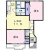 グリーンヴィラ Cの間取り画像