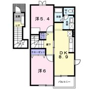 ウィング．バレー 10番館の間取り画像