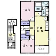 セレノピアッツァ Aの間取り画像