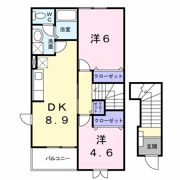 レガート Aの間取り画像