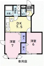 ドリーム宮久保Ⅱ番館の間取り画像