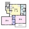 アルカンシエルⅠの間取り画像