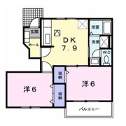 アルカンシエルⅠの間取り画像