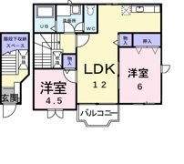 サウス・ウィンド Ⅱの間取り画像