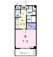 ウィステリアⅡの間取り画像