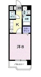 リバーサイド中島の間取り画像