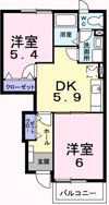 JーシャモニーAの間取り画像