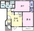 エレガンシアⅠの間取り画像