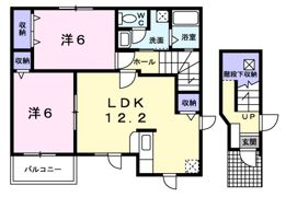 エレガンシアⅠの間取り画像