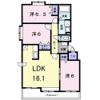 ピースフル三和の間取り画像