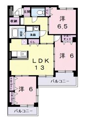 アーバンヒルズ一ツ木の間取り画像