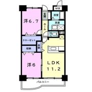 パルティーレの間取り画像