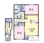 サンパレスⅡの間取り画像