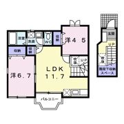サンペスカⅡの間取り画像