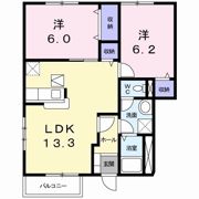 ブル－スカイCの間取り画像