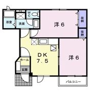 プラシードBの間取り画像