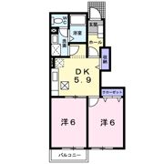 メゾンドパルティールの間取り画像