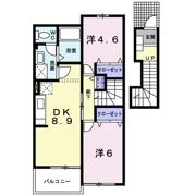 メゾンドパルティールの間取り画像