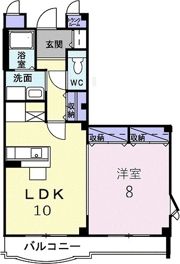 ル・ソレイユ桂川の間取り画像