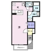 グリーンヒルほたるAの間取り画像