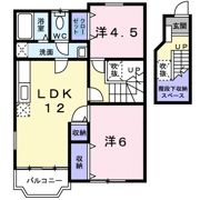 ベル・アルカンシェルBの間取り画像