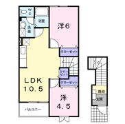 ソーレIAの間取り画像